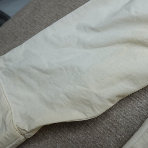Vintage LL Bean Jacket XL Ivory Windbreaker Old Stock Full Zip NEW READ - Picture 9 of 15